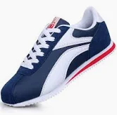 Zapatilla deportiva azul para correr